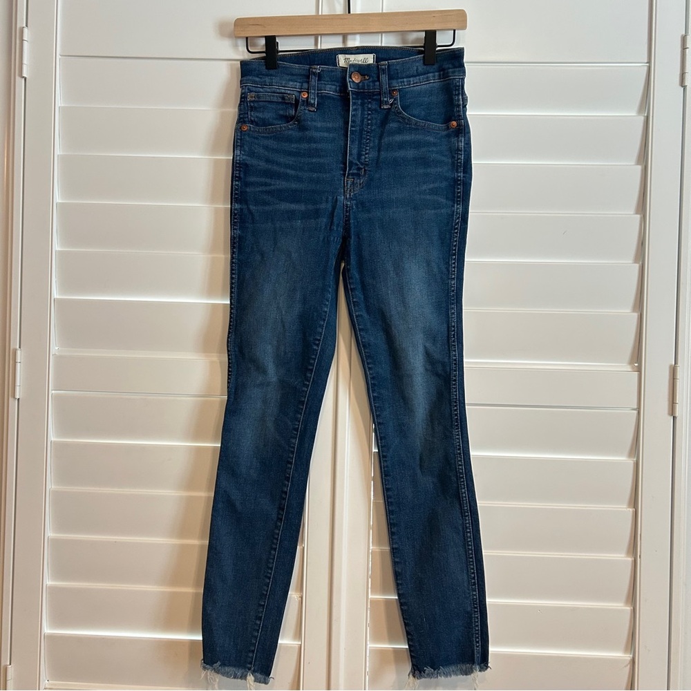 Madewell 10 inch High Rise Skinny Jean Blue Size 26